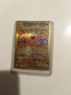 Pokemon TCG Charizard EX Full Art Secret Rare Card Sir Obsidian Flames 228/197 - Image 1
