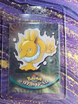 Pokemon Topps Card Hypno #97 Holo Foil TV Animation 1st Edition Blue Logo - Image 1