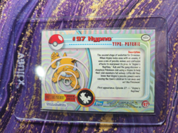 Pokemon Topps Card Hypno #97 Holo Foil TV Animation 1st Edition Blue Logo - Image 2