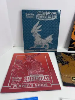 8 × Pokemon ETB Player’s Guide Lot Elite Trainer Box Trading Card Game Guides - Image 4