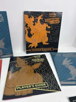 8 × Pokemon ETB Player’s Guide Lot Elite Trainer Box Trading Card Game Guides - Image 5