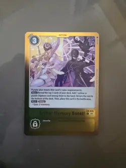 Digimon Card Game Amber Memory Boost! LM-035 NM - Image 1