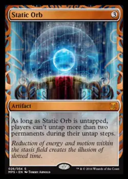 1x Static Orb - Foil Heavy Play MTG Magic - Kid Icarus - - Image 1