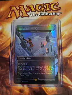 Academy Ruins - Kitezh, Sunken City - Foil Extended Art Secret Lair LP - MTG - Image 1