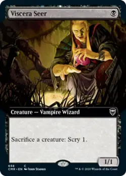 Near Mint x 1 Viscera Seer - Extended Art Commander Legends Variants - Image 1