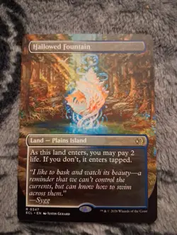 Hallowed Fountain (Borderless) Lorwyn Eclipsed Regular - Image 1