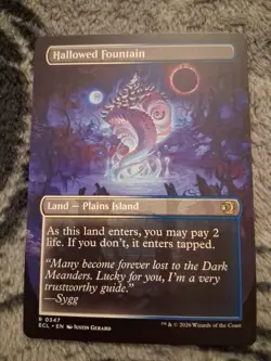 Hallowed Fountain (Borderless) Lorwyn Eclipsed Regular - Image 2