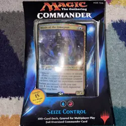 Commander 2015 Deck Seize Control (ENGLISH) FACTORY SEALED NEW MTG - Image 1