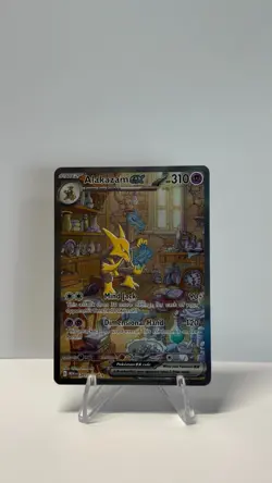 Pokemon TCG Scarlet & Violet 151 (MEW) Alakazam ex 201/165 - Image 1