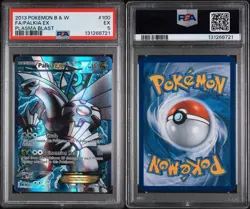 2013 Pokemon Plasma Blast Palkia Ex 100/101 PSA 5 - Image 1