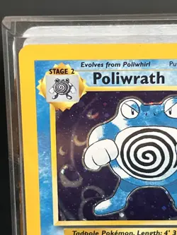 Poliwrath Base Set 2 Holo Rare 15/130 - Pokemon Card English - Image 2