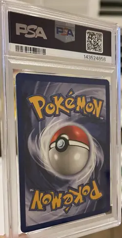 1999 Pokemon Fossil Gengar Holo Rare #5 PSA 8 NM-MT - Image 4