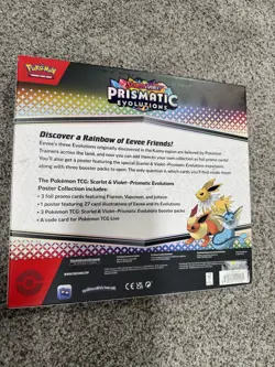 NEW Pokemon TCG Scarlet & Violet Prismatic Evolutions Poster Collection Box - Image 2