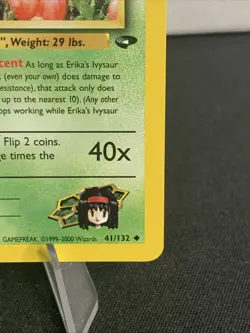 Pokemon TCG Erikas Ivysaur 41/132 Gym Challenge - Image 5
