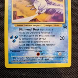 Pokemon Cards: Wizards Black Star Promo: Articuno 22 - NM - Image 3