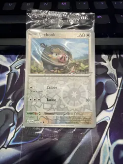 Lechonk (155/198) Reverse Holo Pokemon Center Stamped Scarlet & Violet | Sealed - Image 1