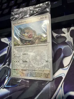 Lechonk (155/198) Reverse Holo Pokemon Center Stamped Scarlet & Violet | Sealed - Image 3