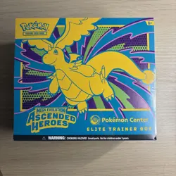 POKEMON CENTER TCG Mega Evolution Ascended Heroes ETB - Slight Damage LAST ONE - Image 2
