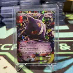 Gengar EX 34/119 Pokemon TCG XY Phantom Forces Ultra Rare Holo NM - Image 1