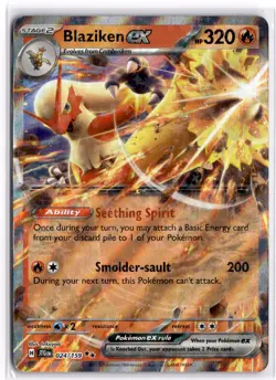 Blaziken ex 024/159 Double Rare Journey Together Pokemon Near Mint - Image 1