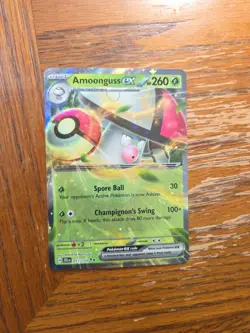 Amoonguss ex 011/159 Double Rare SV: Journey Together Pokemon TCG NM - Image 1