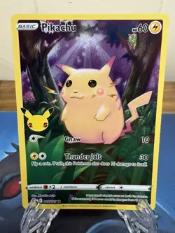 Pokemon Celebrations Pikachu 005/025 Full Art Holo Rare NEAR MINT - Image 1