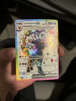 Pokemon Prismatic Evolutions Umbreon ex 176 SVP176 Figure Collection Promo NM - Image 3
