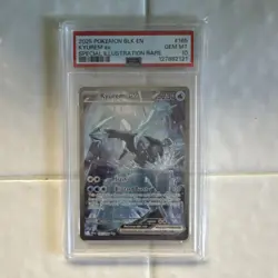 Pokemon Kyurem ex #165/086 Sv: Black Bolt Special Illustration Rare Holo PSA 10 - Image 1