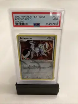 2009 Pokemon Platinum Arceus Holo AR9 PSA 9 - Image 1