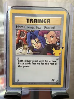 Pokemon Here Comes Team Rocket! 15/82 Team Rocket Holo - Image 1