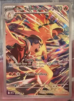 2025 Pokemon Sv10: Destined Rivals Holo Ethan's Typhlosion 190/182 IR - Image 1