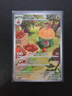 Pokemon TCG Appletun 211/191 Surging Sparks Illustration Rare NM - Image 1