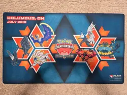 Pokemon TCG 2018 NAIC Playmat Not Used - Image 1