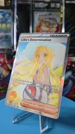 Pokemon TCG Mega Evolution 184/132 Lillie's Determination Sir M/Nm Condition - Image 1