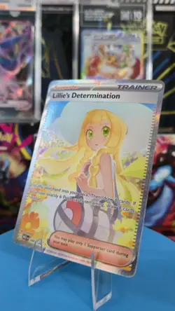 Pokemon TCG Lillie's Determination Mega Evolution 184/132 SIR NM - Image 1