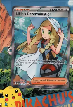 Pokemon TCG Lillie's Determination 169/132 Me01: Mega Evolution Holo NM/M - Image 1