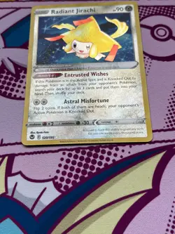 Pokemon TCG - Radiant Jirachi 120/195 - Radiant - Silver Tempest - NM - Image 2