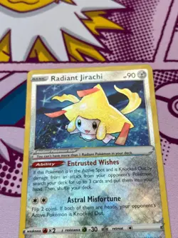 Pokemon TCG - Radiant Jirachi 120/195 - Radiant - Silver Tempest - NM - Image 4