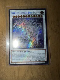 Yu-Gi-Oh Blue-Eyes Ultimate Spirit Dragon Secret Rare SDWD-EN0043 - Image 1