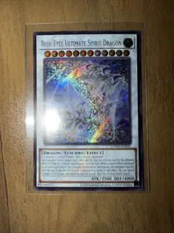 Yu-Gi-Oh Blue-Eyes Ultimate Spirit Dragon Secret Rare SDWD-EN0043 - Image 2