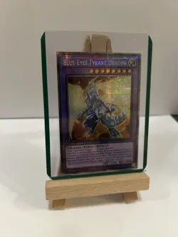 Yu-Gi-Oh! Blue-Eyes Tyrant Dragon MP25-EN042 1st Edition Secret Rare - Image 2