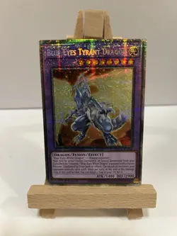 Yu-Gi-Oh! Blue-Eyes Tyrant Dragon MP25-EN042 1st Edition Secret Rare - Image 4