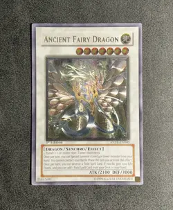 Yugioh Ancient Fairy Dragon 1st Edition Ultimate Rare UTR ANPR-EN040 - Image 2