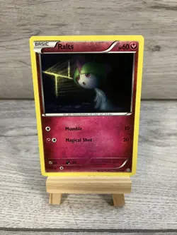 52/98 Ralts Common Card: Pokemon Trading Card Game XY-07 Ancient Origins - Image 1