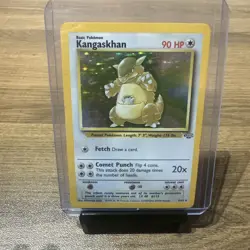 Pokemon TCG Kangaskhan Jungle Card 5/64 Unlimited Rare, Holo, WOTC - Image 1