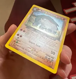 DARK DONPHAN 3/105 Neo Destiny HOLO rare Pokemon TCG card NM / NEAR MINT - Image 2