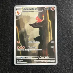 169/165 Charmeleon - Pokemon 151 English - Illustration Rare - Pokemon Card TCG - Image 1