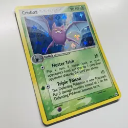 Crobat 3/101 Ex Hidden Legends Reverse Holo Rare Pokemon Card Vintage NM - Image 2