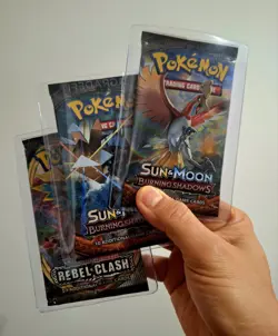 Pokemon card TCG Sun & Moon Burning Shadows Booster Packs Sealed! Packs~SEALED! - Image 1