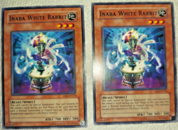 2 Pack of DB2-EN176 Inaba White Rabbit YuGiOh Cards TCG - Image 1